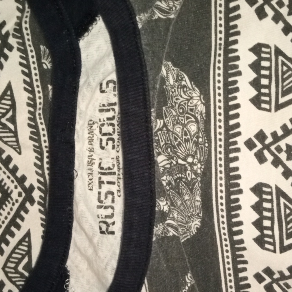Mens print long sleeve